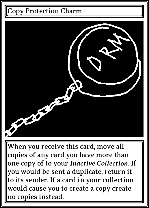 Copy Protection Charm